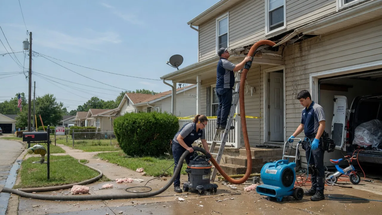 Water Damage Restoration in Russiaville, IN near me